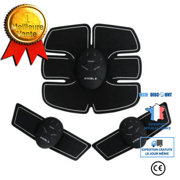 TD® Electrostimulateur/ Appareil de Musculation des Abdominaux Bras Cuisses Ceinture abdo Appareil de Fitness / Multifonctionnel